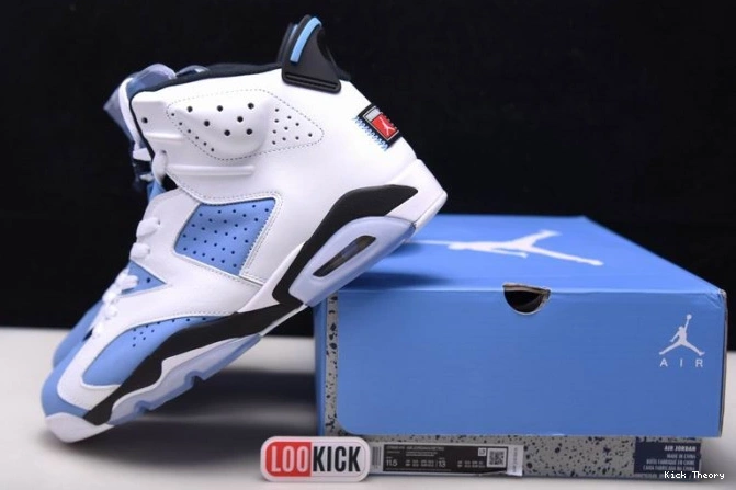 Kick Theory Jordan UNC CT8529-410 Air 6 0713